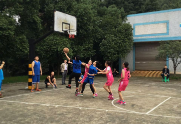 營銷部女籃隊揮灑汗水展現運動風采