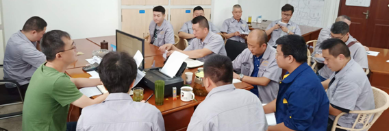 營(yíng)銷部積極開展安全生產(chǎn)月活動(dòng)